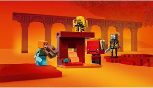Actual product image LEGO Das Lava-Duell im Nether (21266, LEGO Minecraft)