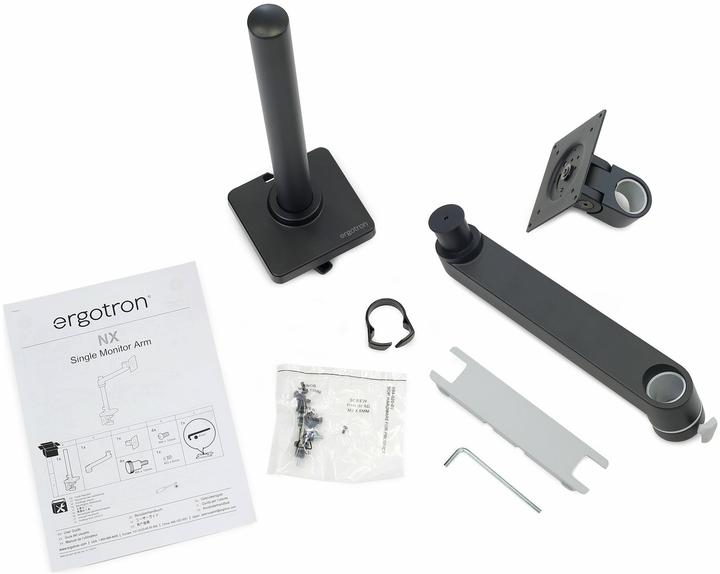 Productafbeelding Ergotron NX Monitorarm Zwart (Tabel, 34")