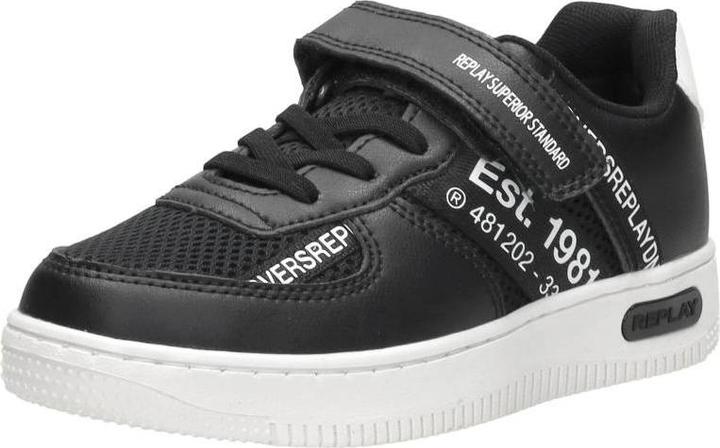 Actual product image Replay Sneaker with Hook and Loop Fastener (37)