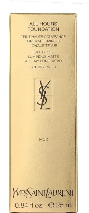 Produktbild Yves Saint Laurent All Hours Foundation Medium Cool 2 Fl 25 ml (Nr. 02 - Medium Cool)