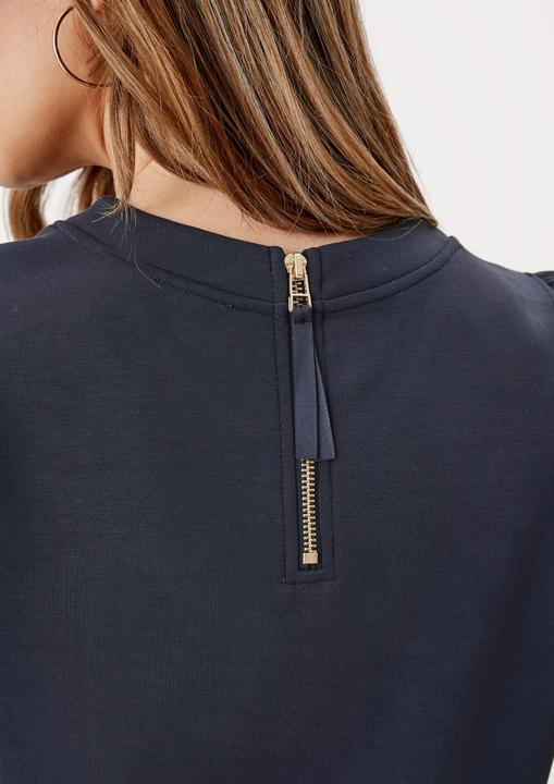 Produktbild s.Oliver Sweatshirt Scuba-Sweater mit Puffärmeln (L)