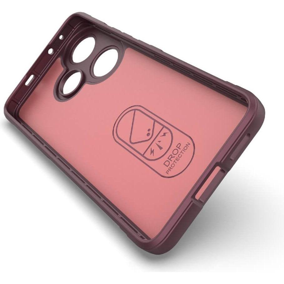 Thumbnail - Cover-Discount Xiaomi Poco F6 - Rugged Protective Cover (Xiaomi Poco F6), Smartphone Hülle, Rot