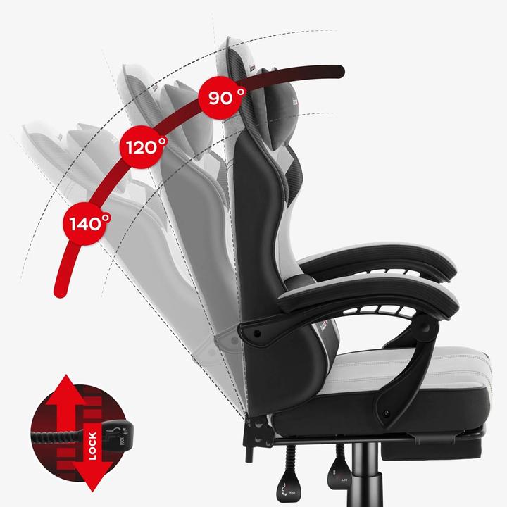 Produktbild Huzaro Fotel gamingowy Force 3.7 Grey