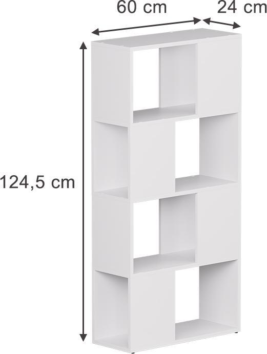 Actual product image Vicco Raumteiler Eneos, Weiss, 60 x 124.5 cm
