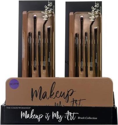 Markwins Essentials Makeup is My Art Eye Brush Set Palette with Professional Makeup Brushes - Gift Set for Gi (Augenbrauen)