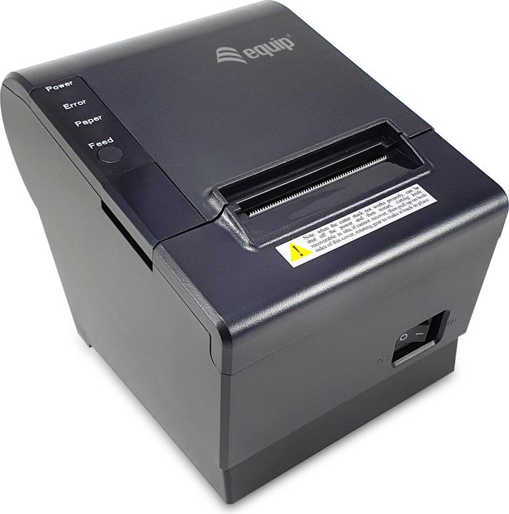 Produktbild equip Thermodrucker 58mm USB/Ethernet/RJ11 sw (USB, Ethernet)