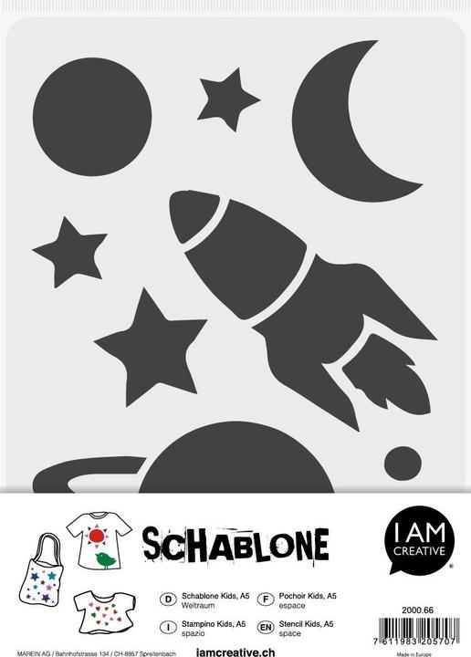 Immagine prodotto I Am Creative Stencil Bambini DIN A5