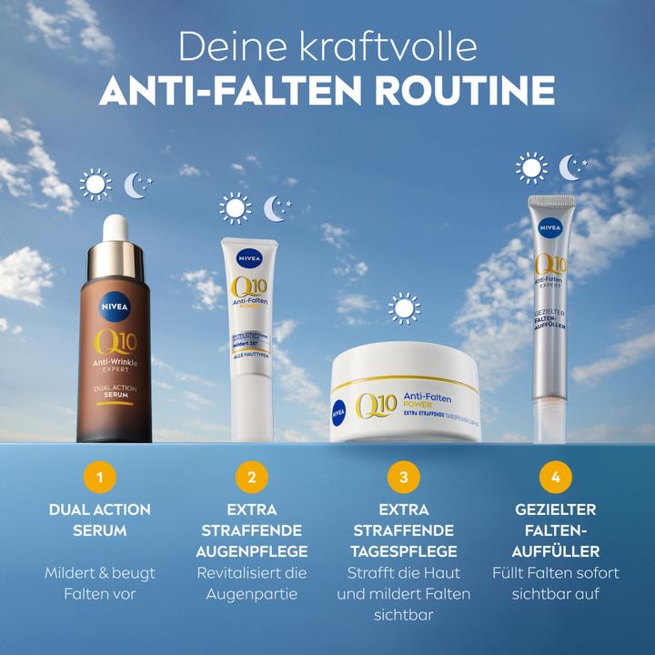 Produktbild NIVEA Q10 Power Anti-Falten Augencreme (Crème, 15 ml)