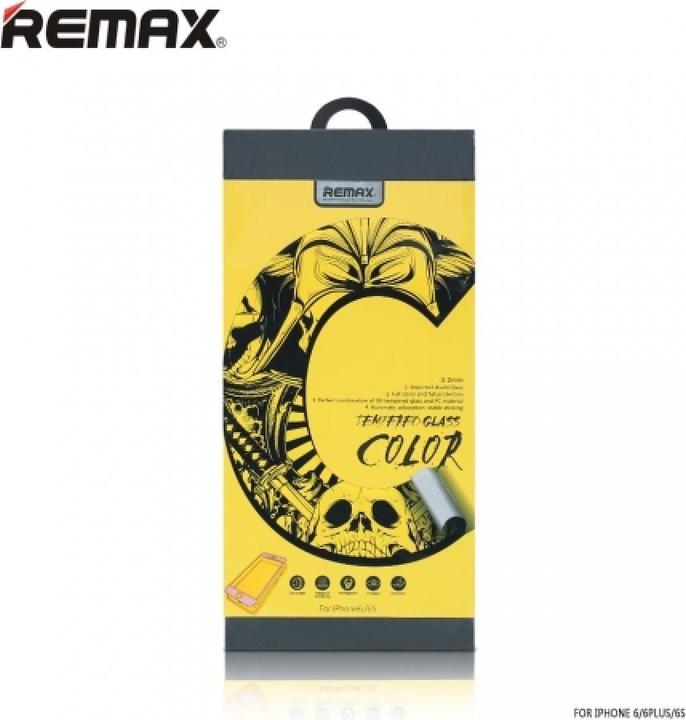 Produktbild Remax iVisor Tempered iPhone 6/6S Panzerglas mit Alu Rahmen (1 Stück, Apple iPhone 6)