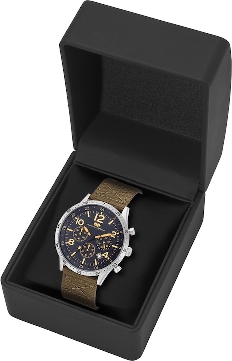 Produktbild Herren Chronograph Flight Captain Nylon Schwarz - 34130 (Chronograph, 43.80 mm)