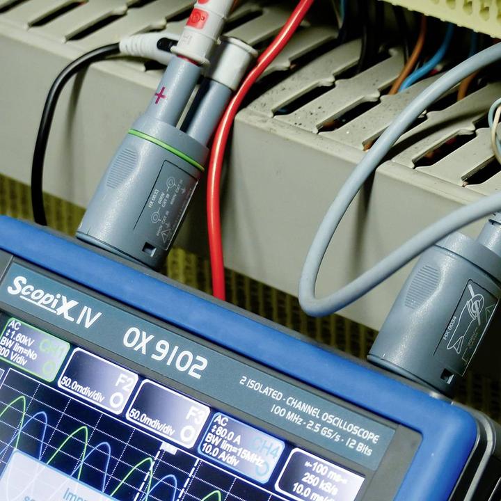 Immagine prodotto Metrix OX 9062 Oscilloscopio digitale 60 MHz a 2 canali 2,5 GSa/s 100 kpts 12 Bit Dig (CAT II 1000V, CAT III 600V)