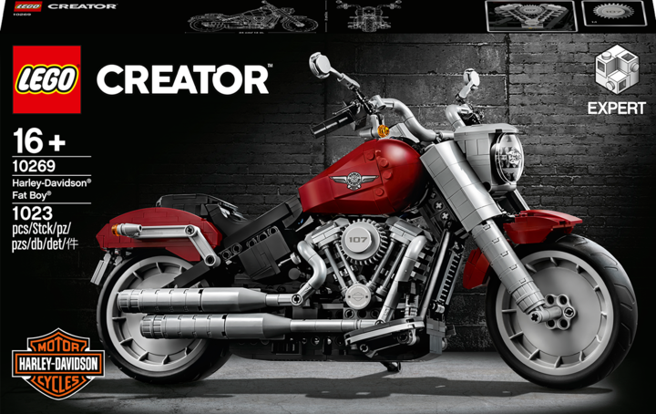 Actual product image LEGO Harley-Davidson Fat Boy (10269, LEGO Creator Expert)
