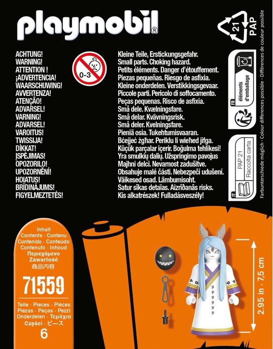 Image du produit Playmobil 71559 Playm. Kaguya 71559 (71559, Playmobil Naruto)