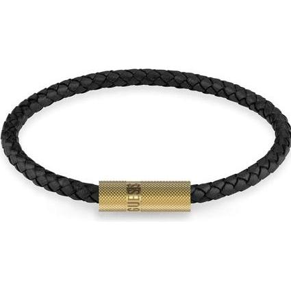 Guess, Armschmuck, Blackjack Leather Bracelet JUXB03238JWYGBK - Length: 20 cm, (20 cm)