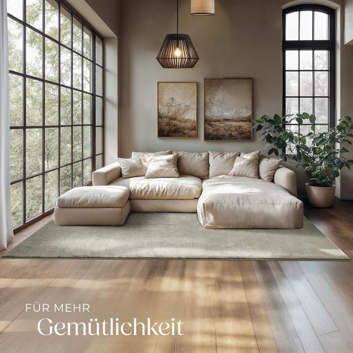 Actual product image tectake Kurzflorteppich Soft Zone (160 x 230 cm)