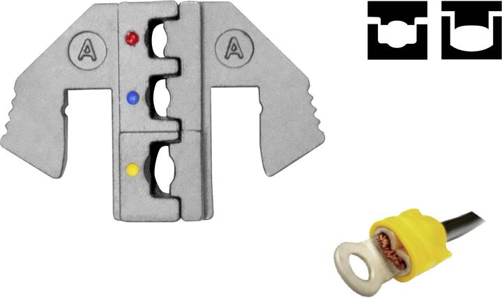 Image du produit Toolcraft Cosses isolées Plage d'écrasement : 0,5 à 6 mm². (50.20 mm)