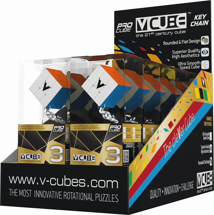 Produktbild Vcube Zauberwürfel Anhänger klassisch 3x3x3 (MQ12) (3 x 3)