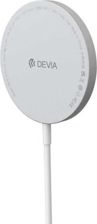 Devia Smart wireless charger magnetic15W white (15 W)