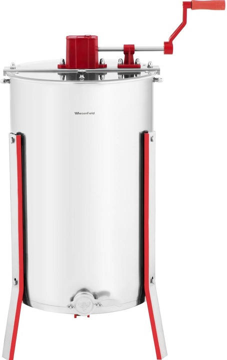 Actual product image Wiesenfield Honey Extractor - tangential - hand-powered - 3 frames