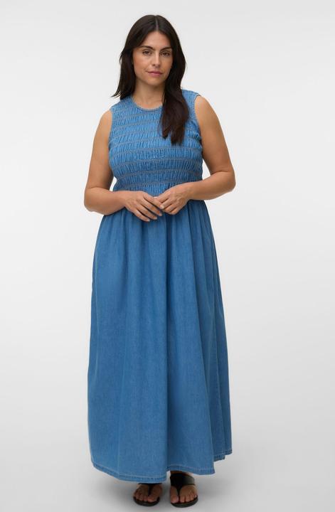 Image du produit Vero Moda VMCNERINA Langes Kleid Jeanskleid (46)