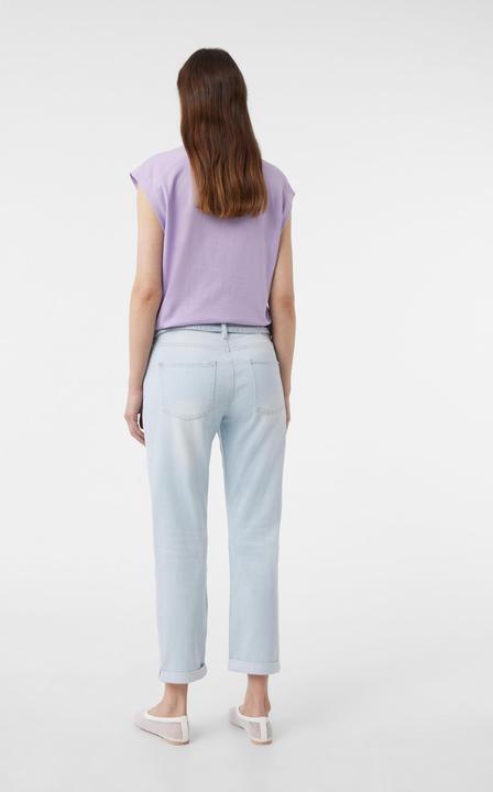 Actual product image Comma Jeans-Hose Boyfriend-Jeans im Relaxed Fit mit Bindegürtel (44)