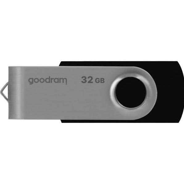 Thumbnail - Goodram UTS2 (32 GB, USB 2.0, USB-A), USB Stick, Silber, Schwarz