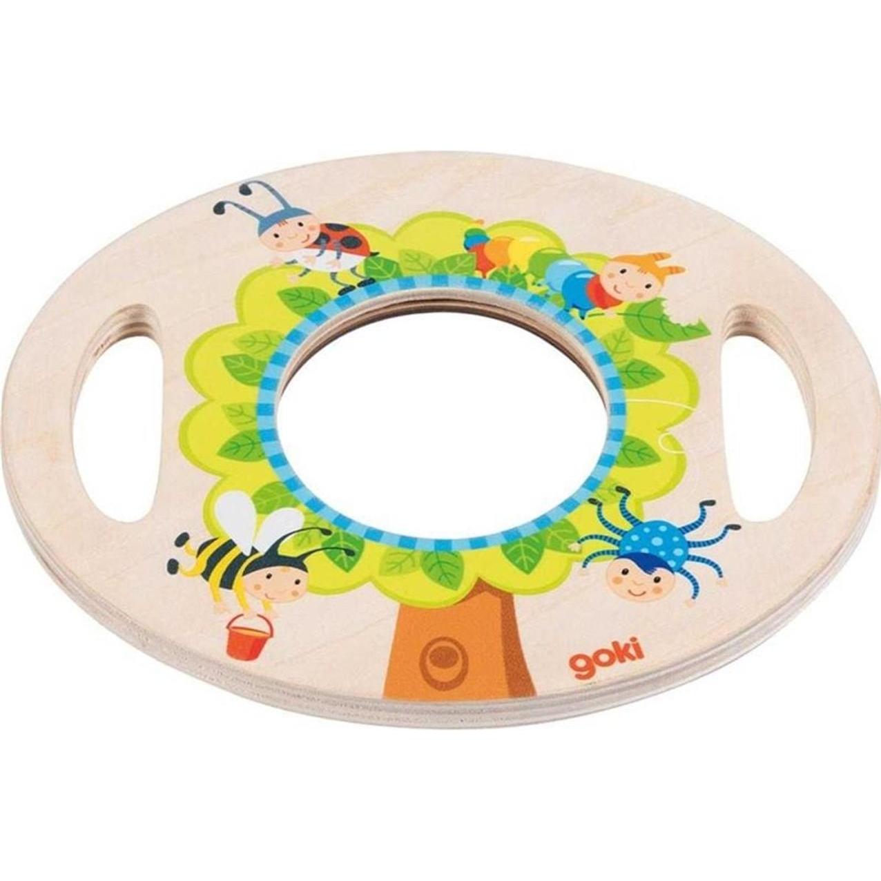 Goki XL Lupe mit Haltegriffen, Altersempfehlung ab: 2 Jahren (62880)