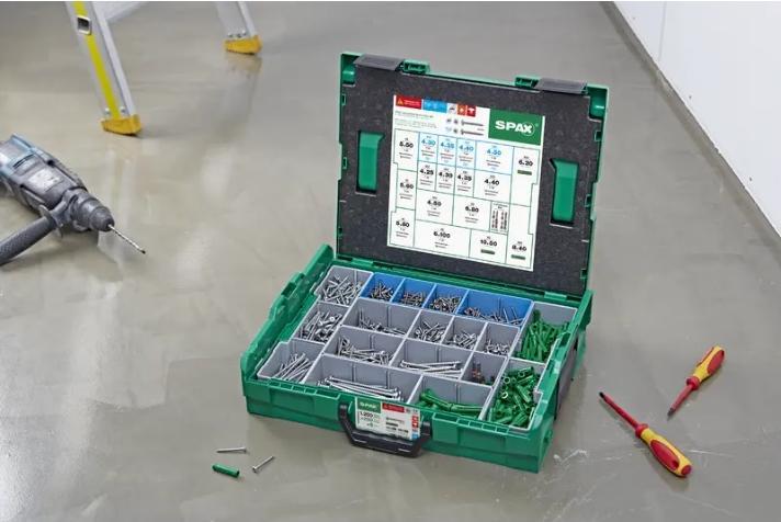 Immagine prodotto Spax Schraubenbox (1200 Viti per pezzo)