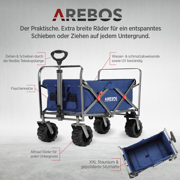 Produktbild Arebos Bollerwagen