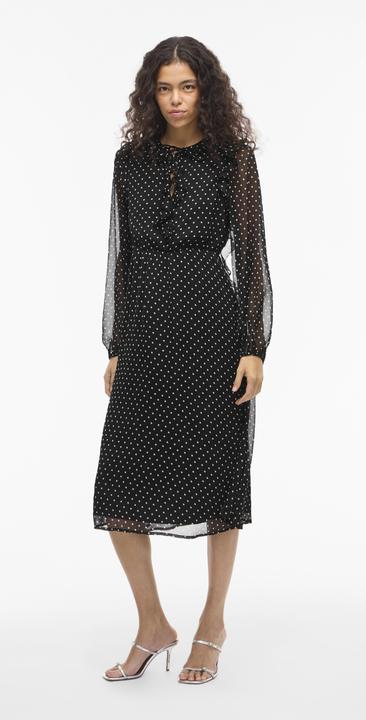 Image du produit Vila VIHARLEY Langärmeliges Maxikleid (36)