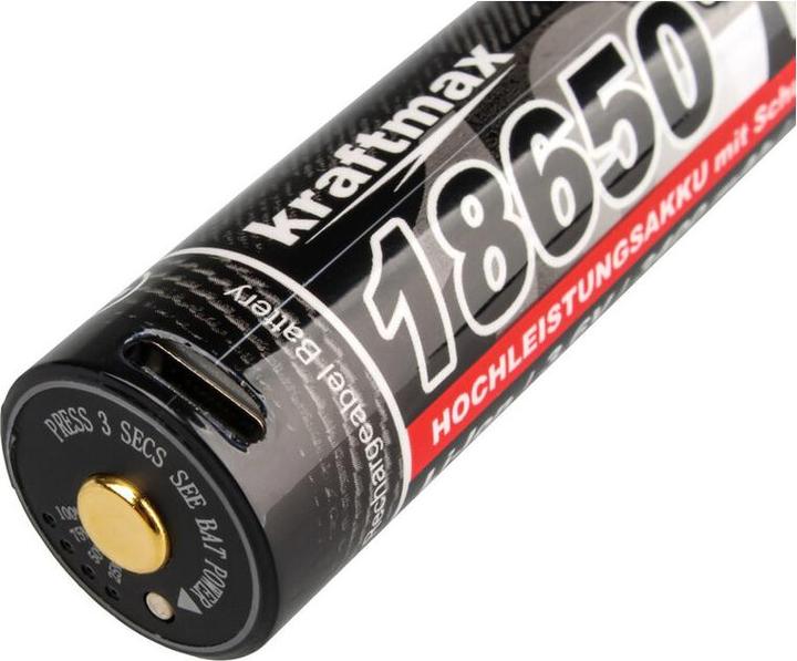 Image du produit Kraftmax Pro Li-Ion 18650 (1 pcs, 18650, 3400 mAh)