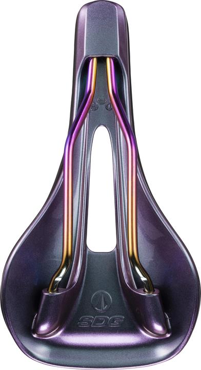 Actual product image Sdg Bel-Air 3.0 Overland Limited saddle, Oil-Slick-Lux-Alloy, 7x7mm, black/oil slick