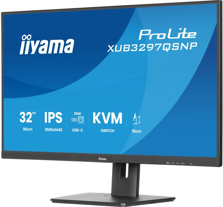 Produktbild iiyama ProLite XUB3297QSNP-B1 (2560 x 1440 Pixel, 32")