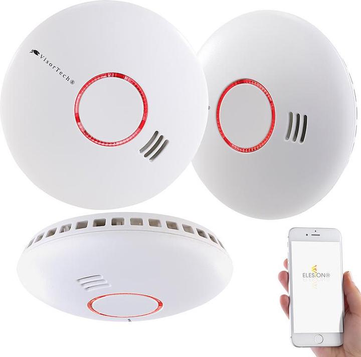 Image du produit VisorTech Détecteurs de fumée et de chaleur