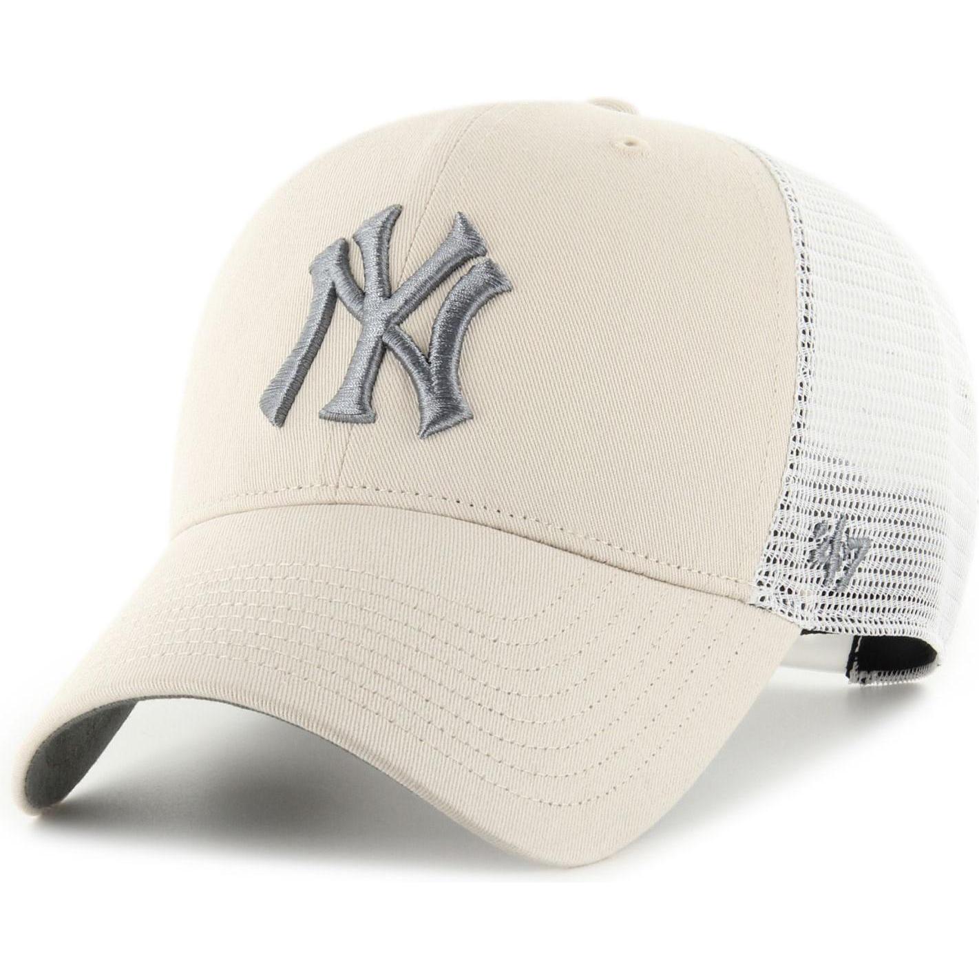 47 Brand, Herren, Cap, Trucker Ballpark New York Yankees Bone, Beige