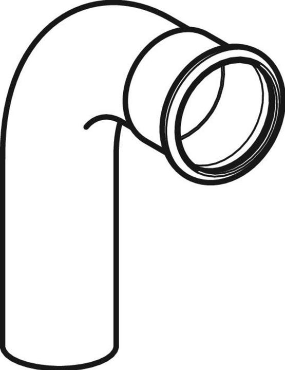Produktbild Geberit Kolan jednokielichowe Mapress Kupfer 90° 18mm (60303) (Pressverbindung)