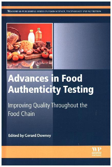 Produktbild Advances in Food Authenticity Testing (Gerard Downey, 2016)