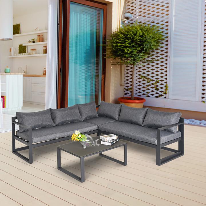 Immagine prodotto Outsunny Set di mobili da giardino 3 pezzi