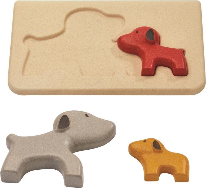 Produktbild Plantoys Hunde-Puzzle (3 Teile)
