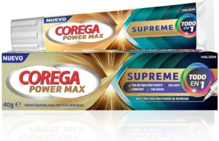 Image du produit Corega Crème fixative suprême pour prothèses dentaires