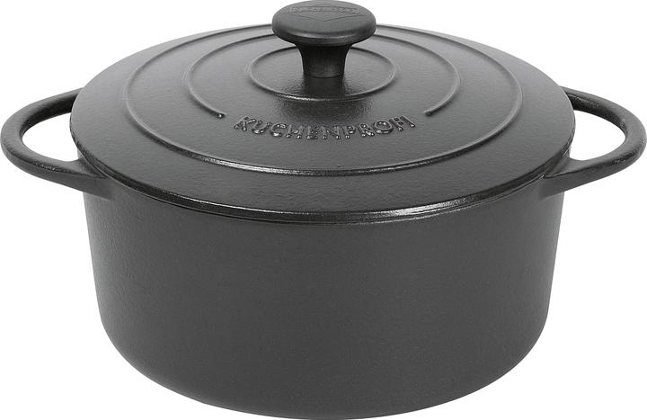 Actual product image Küchenprofi Provence (24 cm, Casserole + Stewpot, Cast iron)