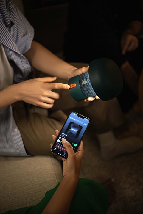 Actual product image Kooduu Sensa Play Mini JBL Deep Aquamarine (8 h, Rechargeable battery operated)