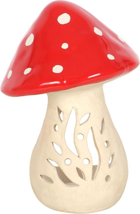 Actual product image Something Different Ceramic Mushroom Tea Light Holder