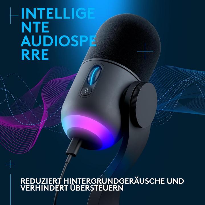 Produktbild Logitech Yeticaster GX Dynamic RGB Gaming Mic