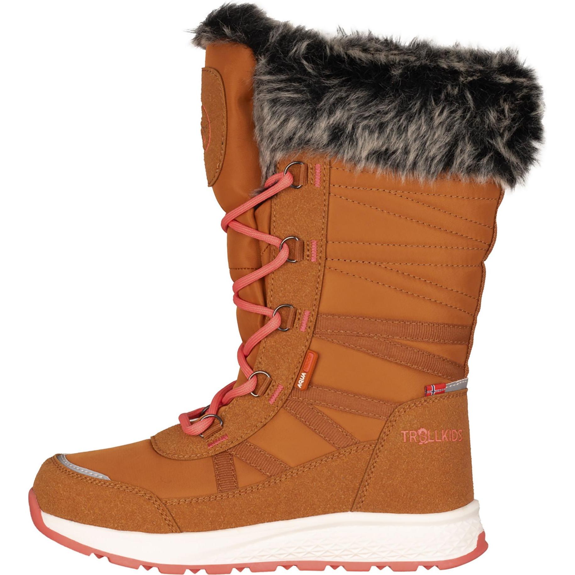 Trollkids, Unisex, Boots + Stiefel, Girl's Hemsedal Winter Boots XT, Braun, (28)