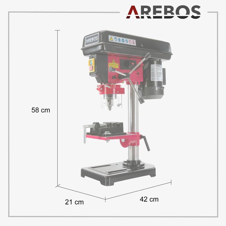 Actual product image Arebos Bench drill