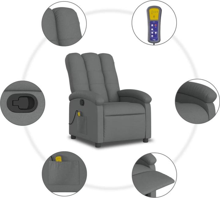 Actual product image VidaXL Massage-Relaxsessel