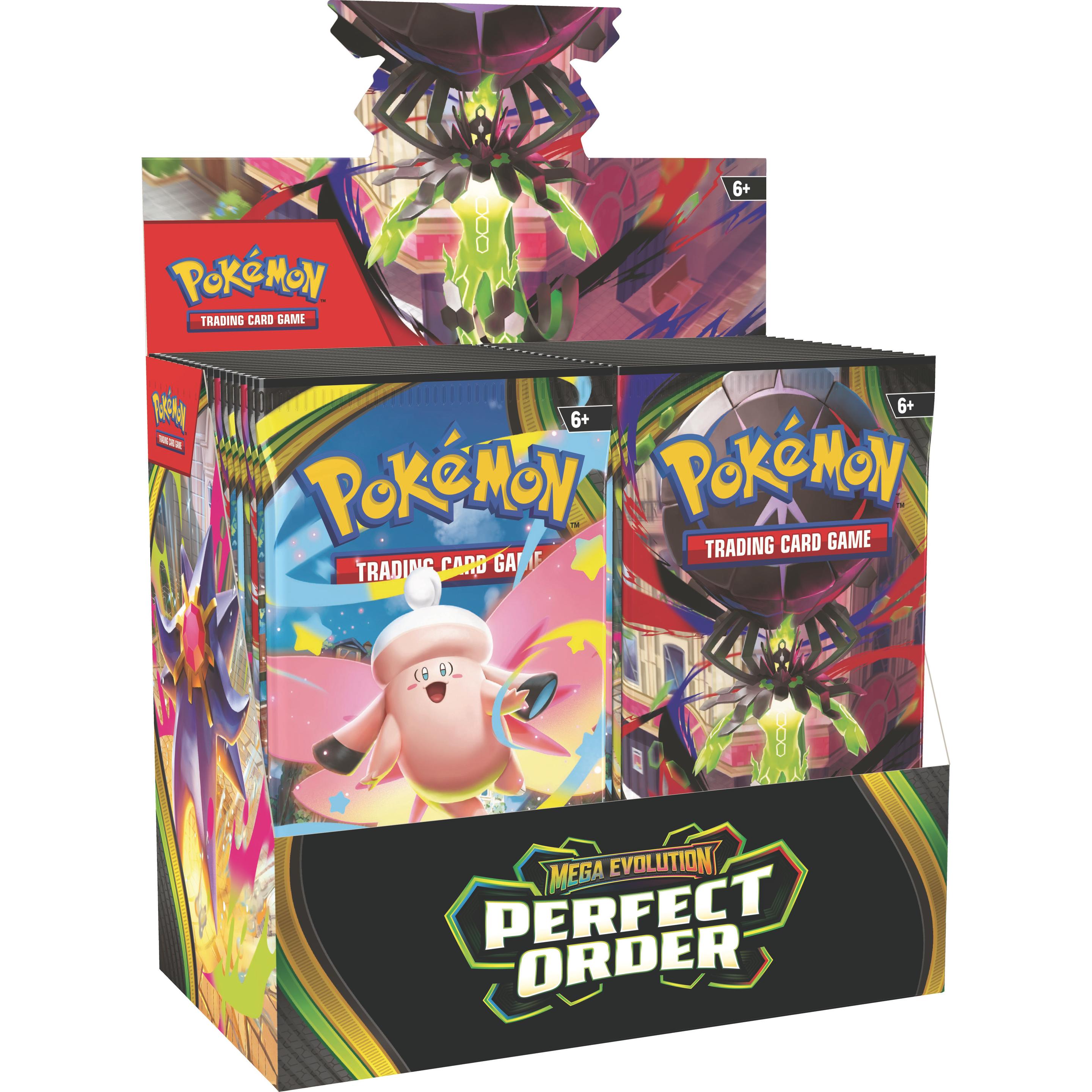 Pokémon - Mega Evolution ME03: Perfect Order - Booster Box (POK10380-101) (Inglese, Display del booster)