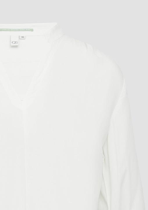 Immagine prodotto s.Oliver Bluse Viskosebluse mit Smok-Detail an der Schuler (38)