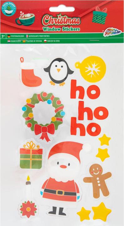 Immagine prodotto Grafix Adesivi per finestre di Natale